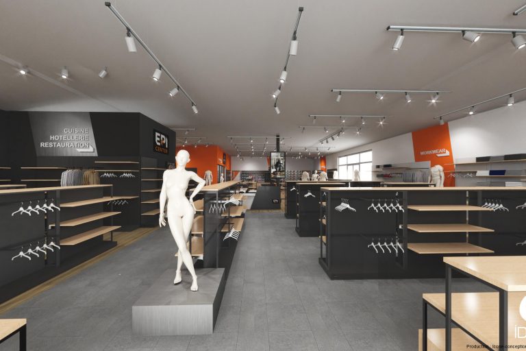 NOUVEAU CONCEPT ENSEIGNE EPI CENTER ID'akt signe le nouveau concept magasin de l'enseigne EPI CENTER