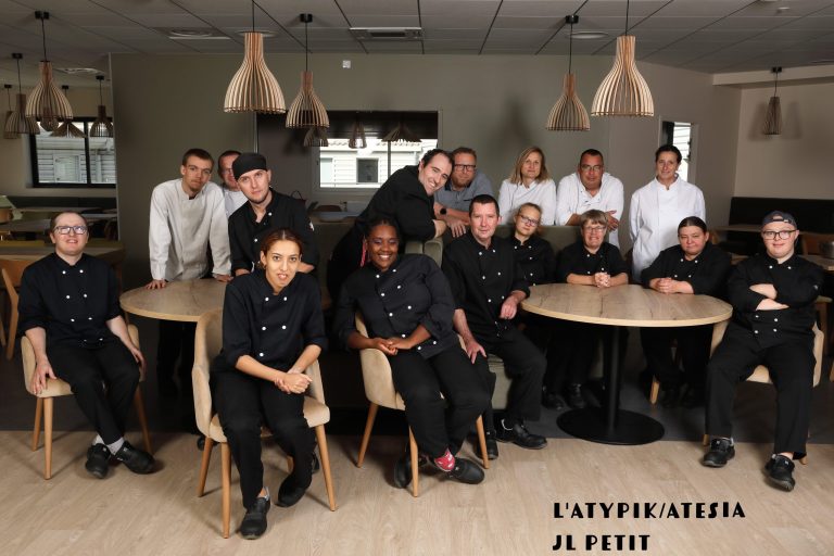Equipe restaurant Atypik
