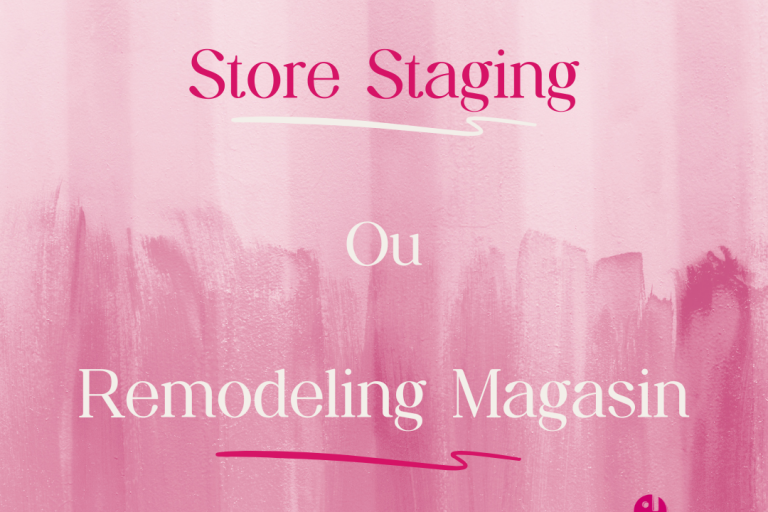 Store staging ou remodeling magasin