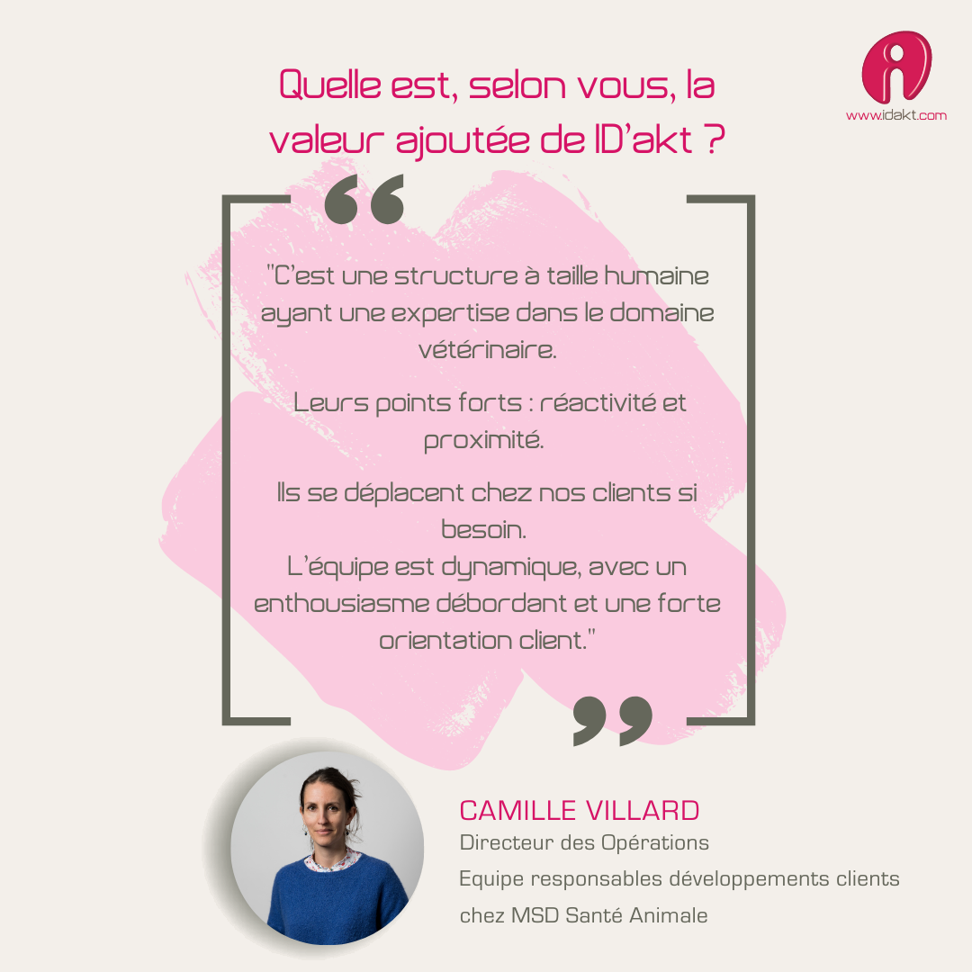 Témoignage Camille ID’akt (3) Témoignage clients