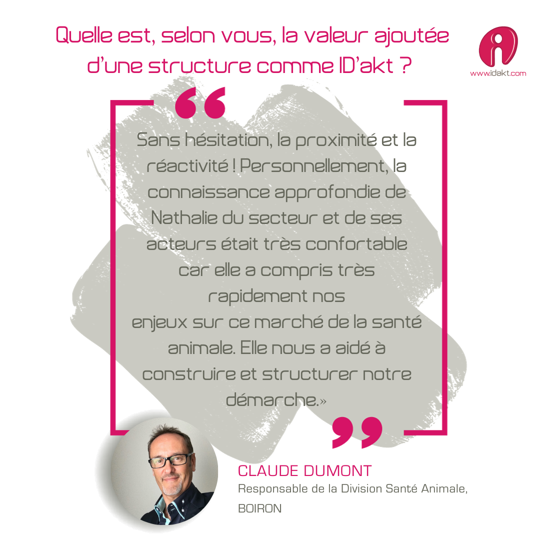 Témoignage Claude ID’akt Stratégie merchandising Boiron